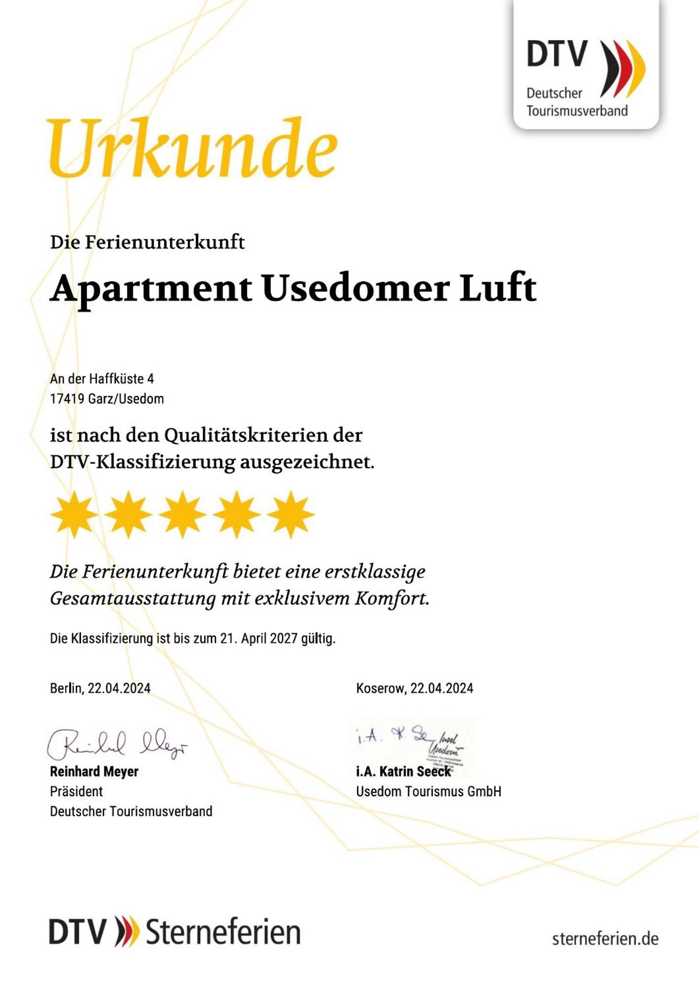 Apartment "Usedomer Luft" Garz  Exterior foto